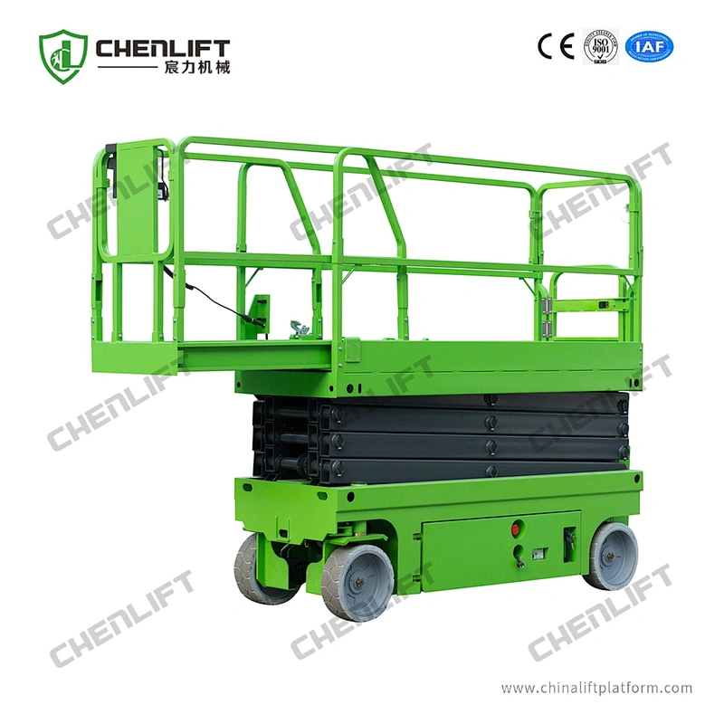8m Platform Height 230kg Load Capacity Battery Operated Scissor Lift