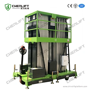 10m aluminum aerial work platform (multi mast)