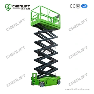 7.8m self propelled scissor lift
