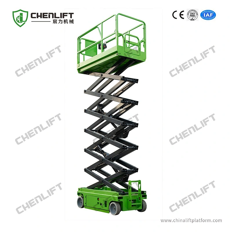9.8m self propelled scissor lift