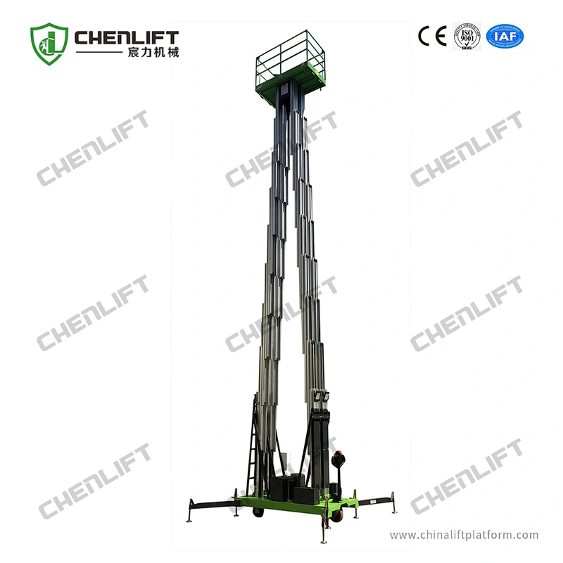 10m aluminum aerial work platform (multi mast)