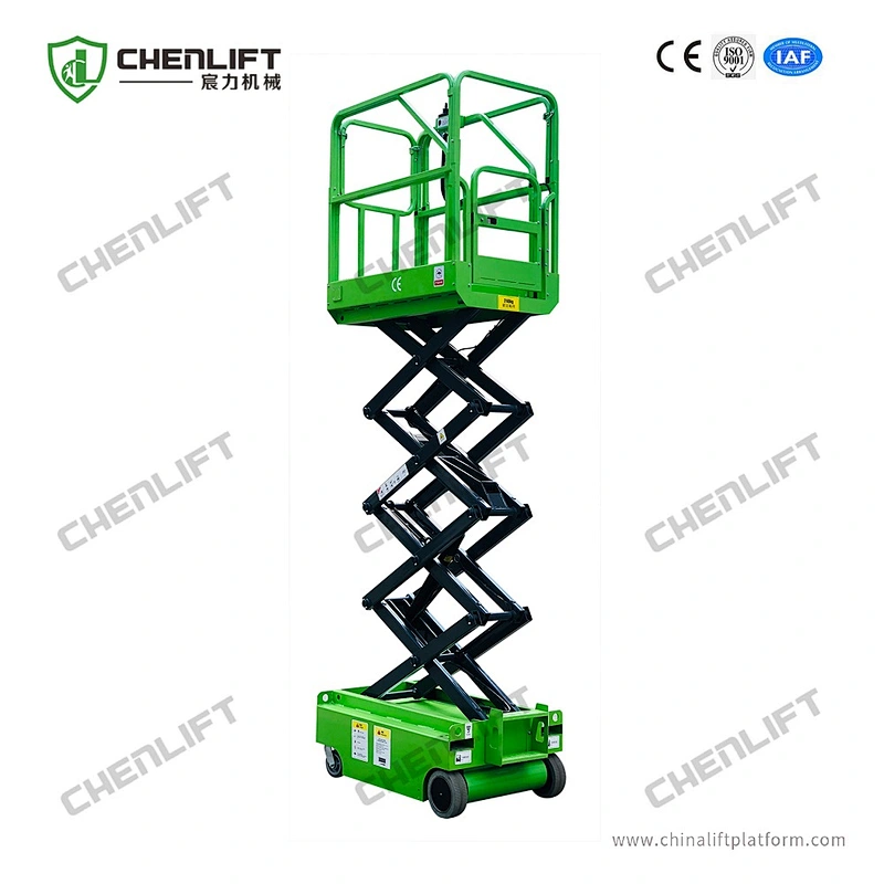 mini 3.9m self propelled scissor lift