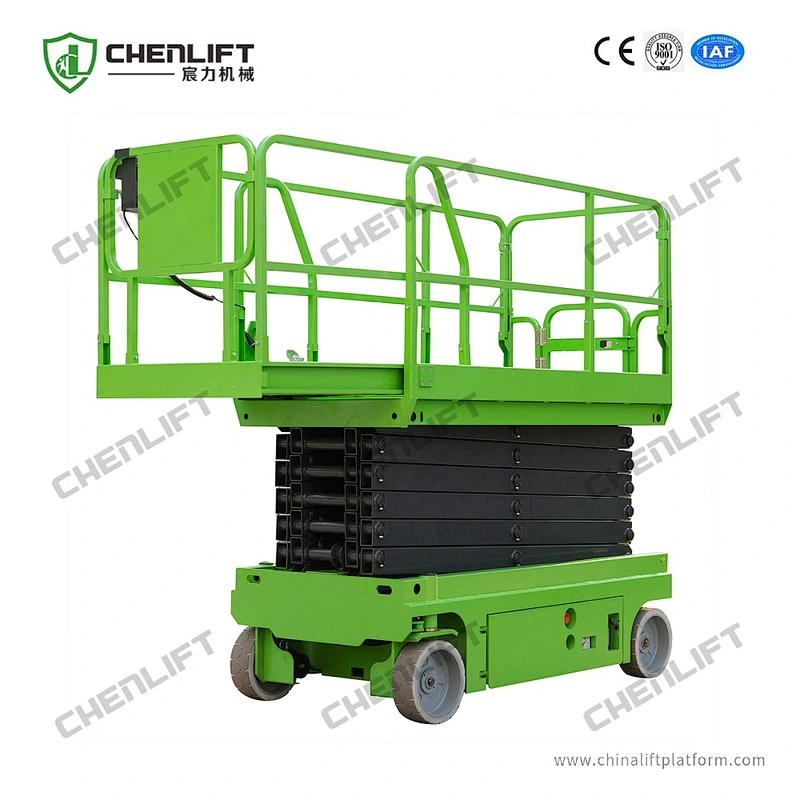 13.8m self propelled scissor lift