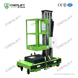 6m aluminum aerial work platform (single mast)