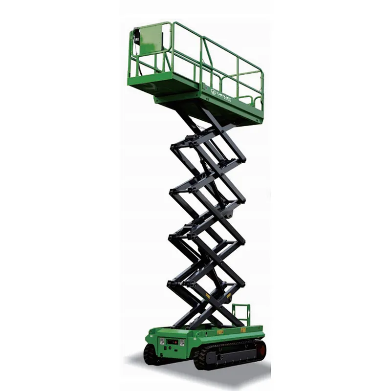 8mself propelled crawle-type scissor lift