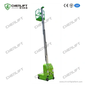 7.5m self-propelled vertical lifts-hydraulic turning wheel