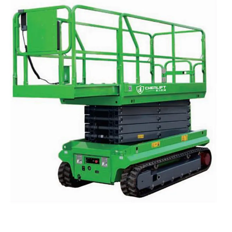 9.75m self propelled crawler-type scissor lift