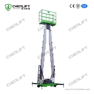 8m aluminum aerial platform (double mast)