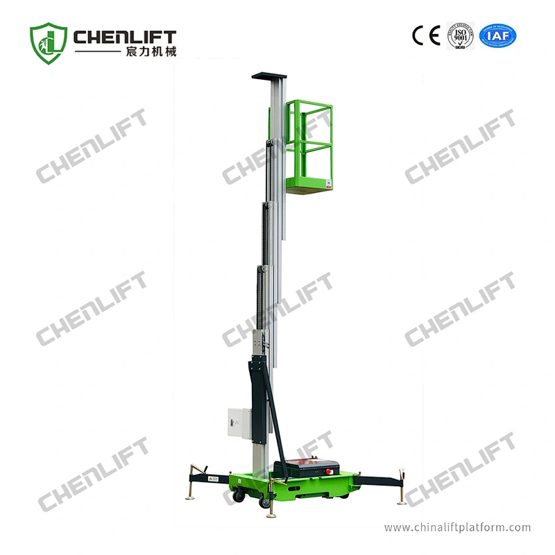 9m aluminum aerial platform (single mast)