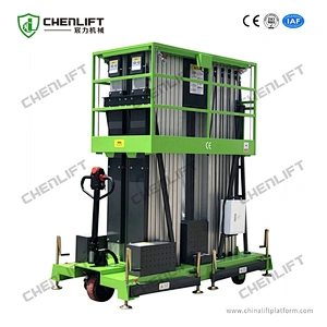 10m aluminum aerial work platform (multi mast)