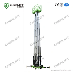 12m aluminm aerial work platform (mulit mast)