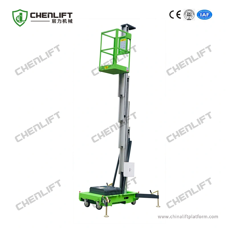 10m aluminum aerial work platform (single mast)