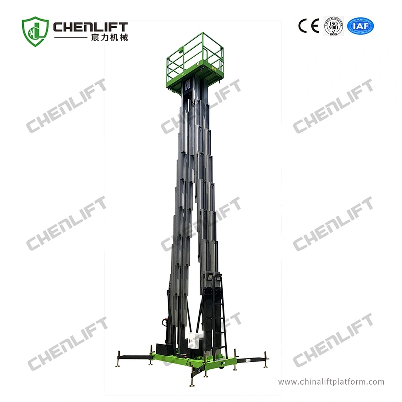 14m aluminm aerial work platform (multi mast)