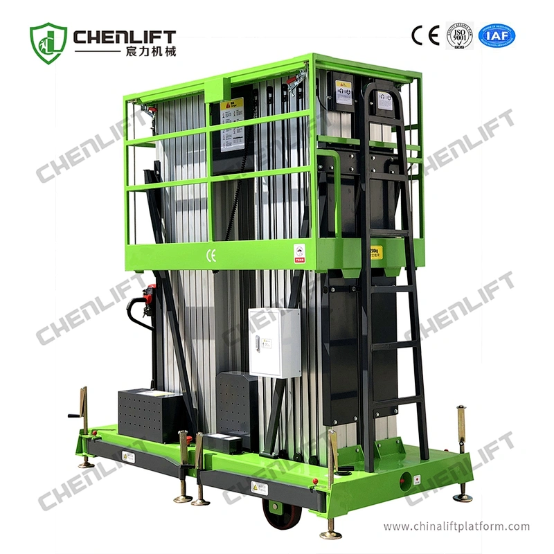 10m aluminum aerial work platform (multi mast)