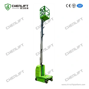 6m self-propelled vertical lifts-hydraulic turning wheel