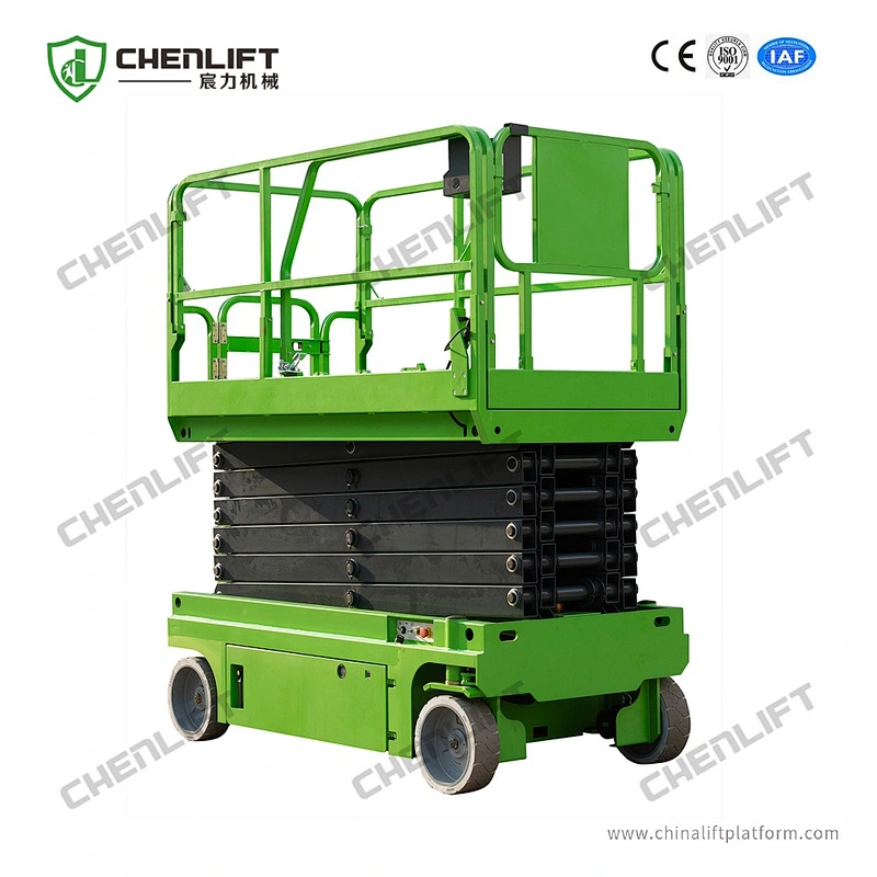 9.8m self propelled scissor lift