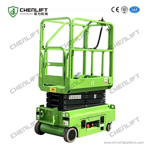 mini 3.9m self propelled scissor lift