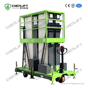 22m aluminum aerial work platform (multi mast )