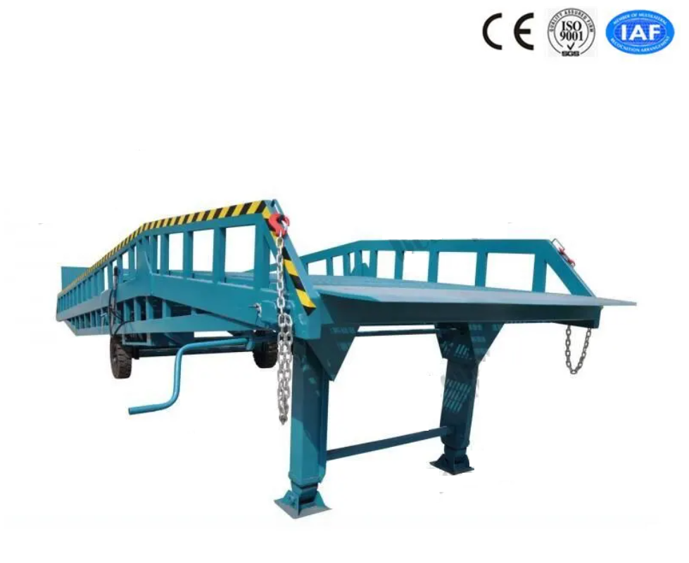 8000kg mobile  dock ramp
