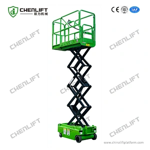 mini 3.9m self propelled scissor lift