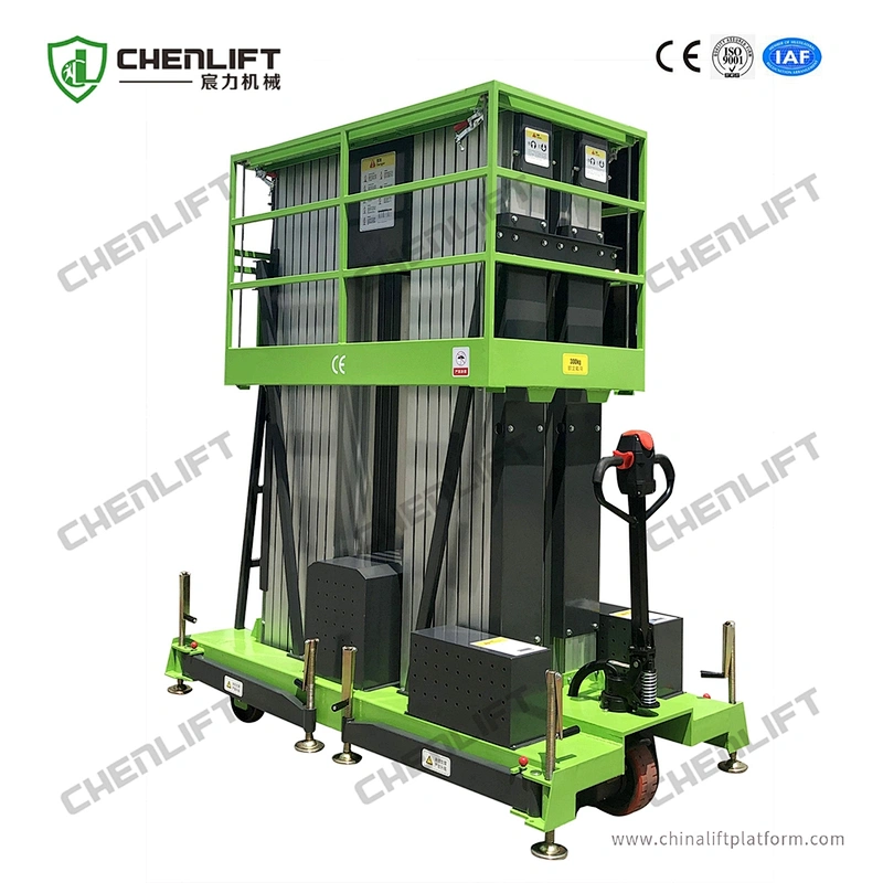12m aluminm aerial work platform (mulit mast)