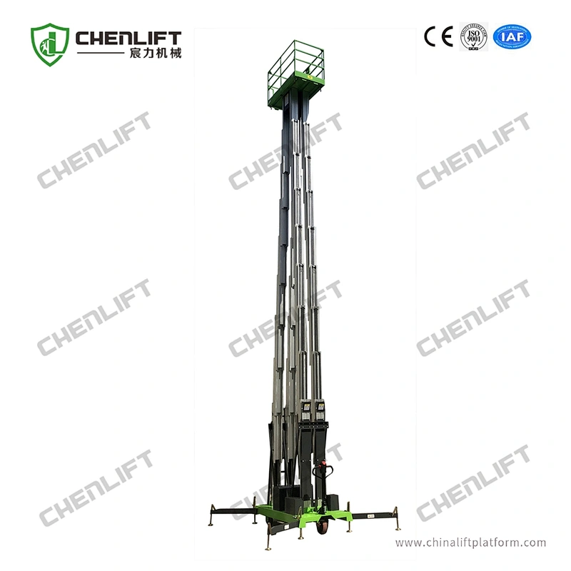 10m aluminum aerial work platform (multi mast)