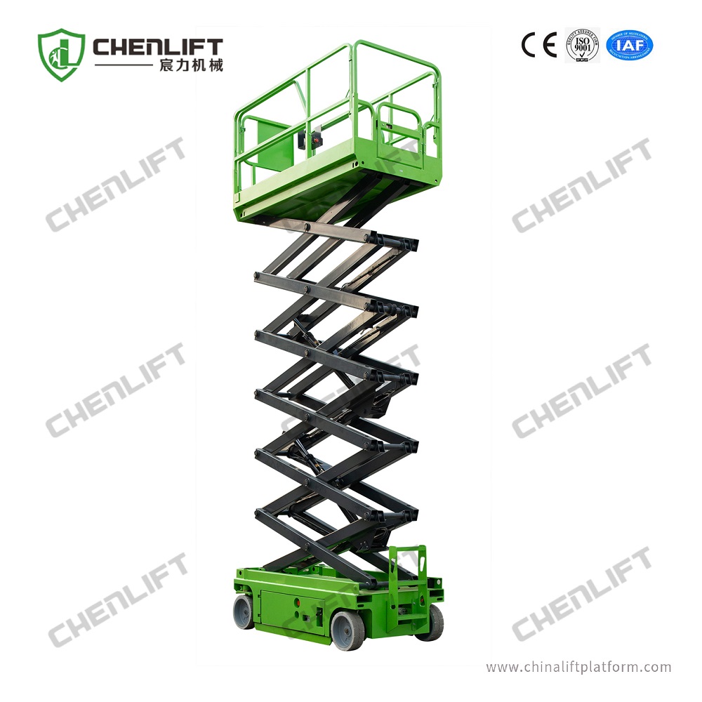 11.8M self propelled  scissor  lift
