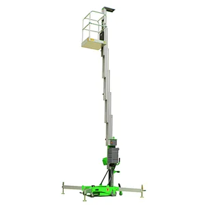 9.2m single mast vertical lift