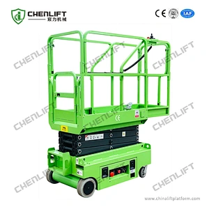 mini 3.9m self propelled scissor lift