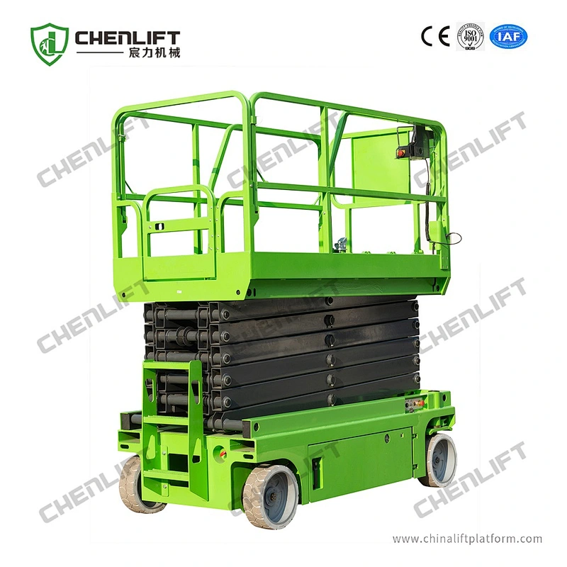 9.8m self propelled scissor lift