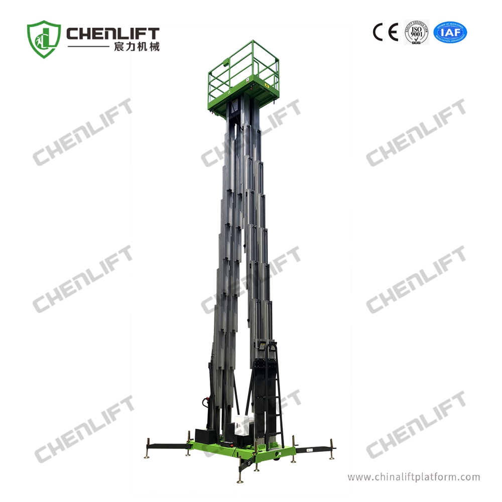 14m aluminm aerial work platform (multi mast)