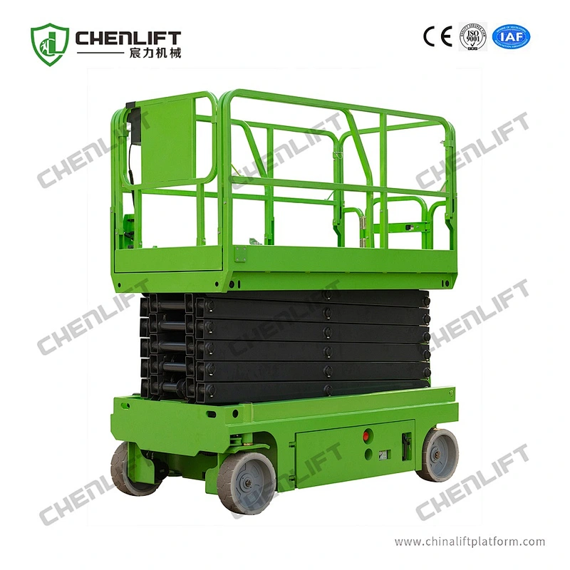 13.8m self propelled scissor lift