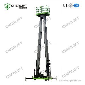 12m aluminm aerial work platform (mulit mast)
