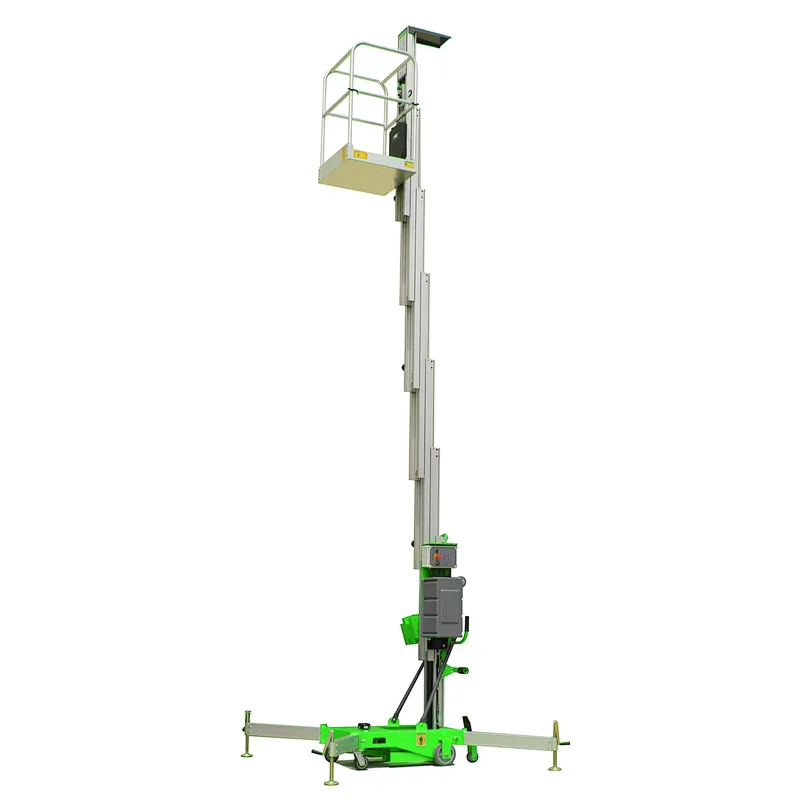 4.7m single mast vertical lift
