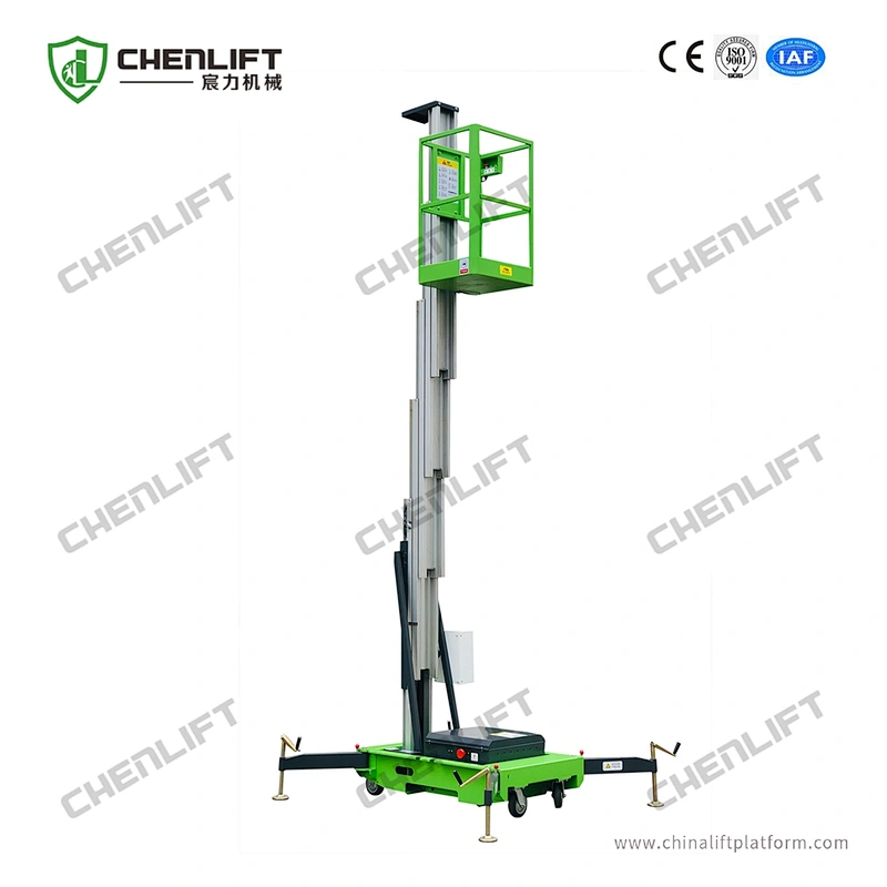 9m aluminum aerial platform (single mast)