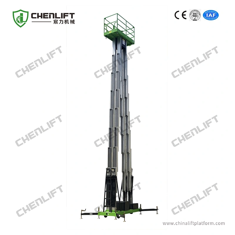 12m aluminm aerial work platform (mulit mast)