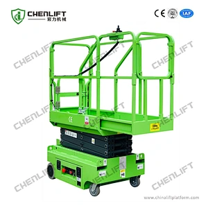 mini 3.9m self propelled scissor lift