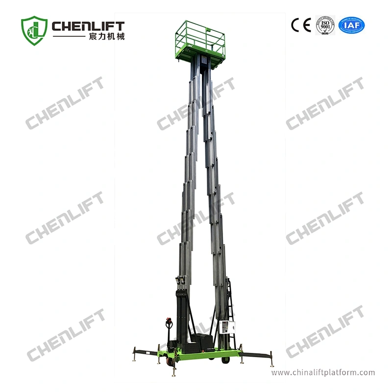 22m aluminum aerial work platform (multi mast )