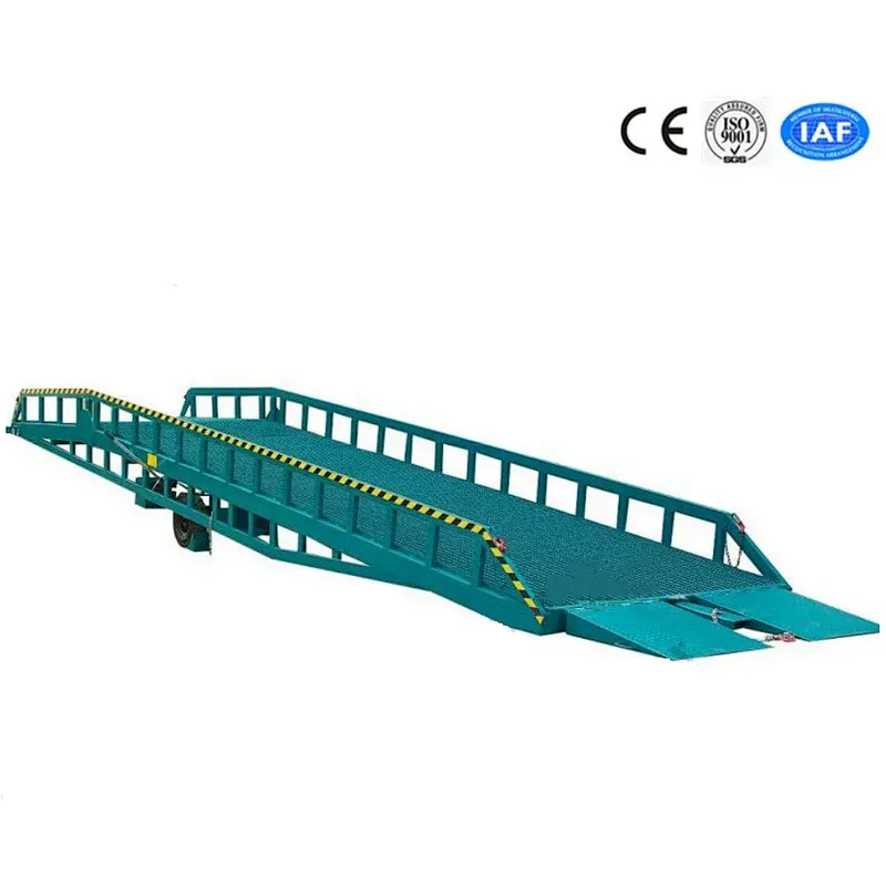 8000kg mobile dock ramp
