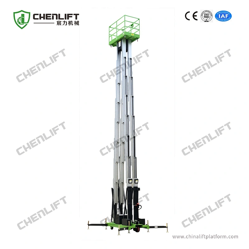 12m aluminm aerial work platform (mulit mast)