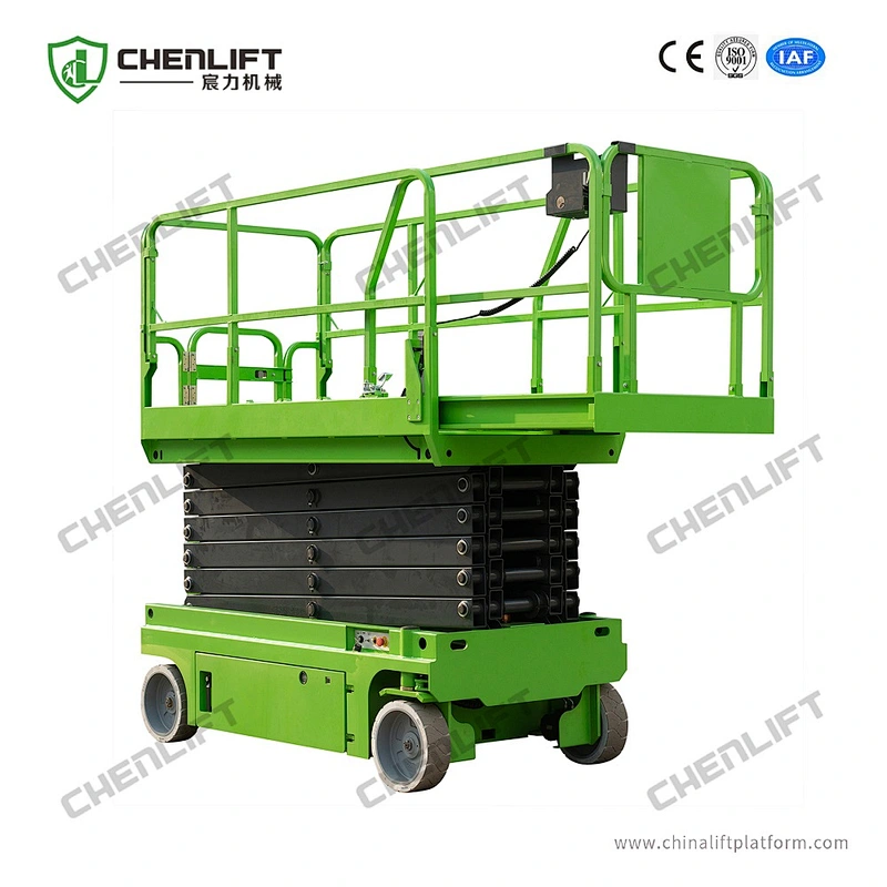 9.8m self propelled scissor lift