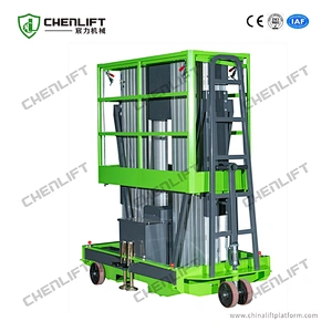 8m aluminum aerial platform (double mast)