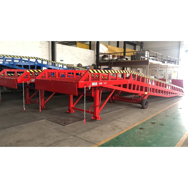 8000kg mobile dock ramp