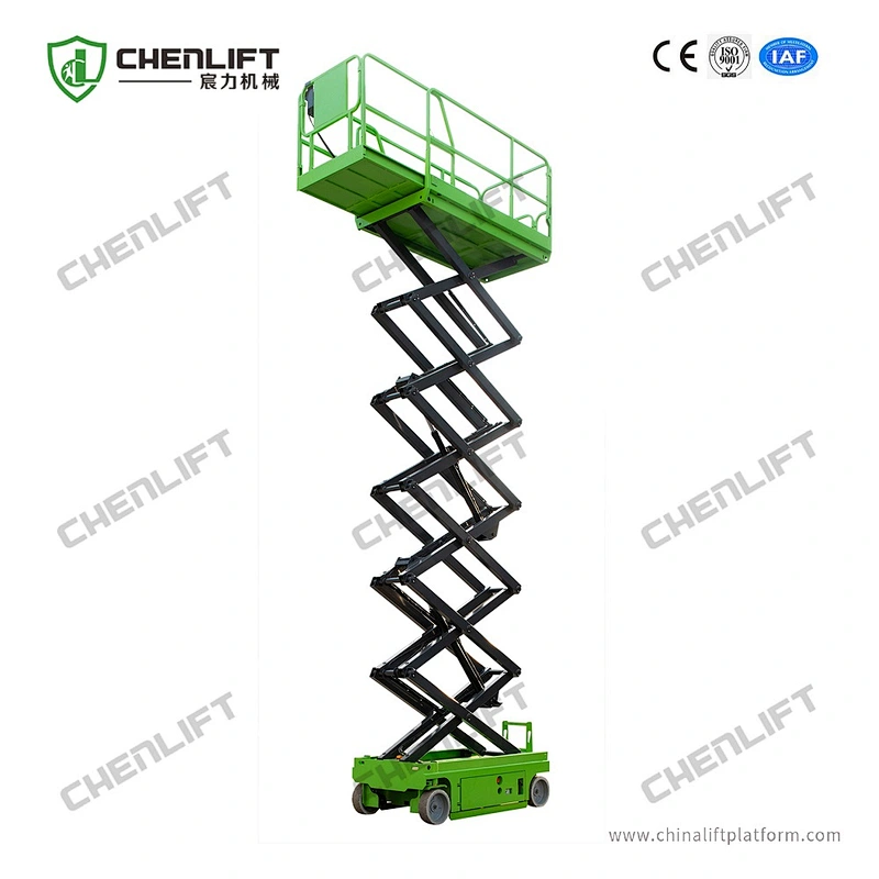 9.8m self propelled scissor lift
