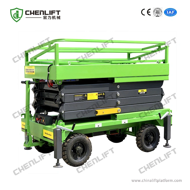3.9m mini scissor lift
