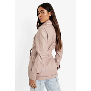 mocha-beige-high-shine-belted-faux-leather-Shancket