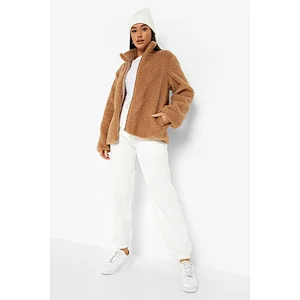 Oversized Collar Borg Jacket