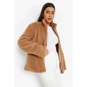 Oversized Collar Borg Jacket