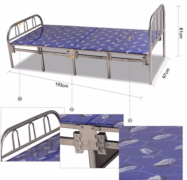 bed folding bed metal bed,bed metal folding,metal folding bed,metal folding camp bed,folding metal bed military