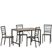 dining table and chair set